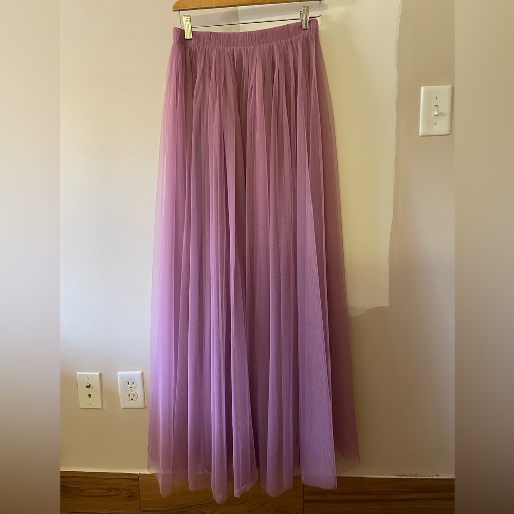 Tulle bridesmaid skirt